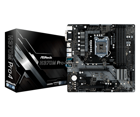 Asrock H370M Pro4 INTEL (S.1151) CO.-LAKE